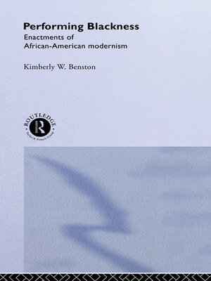 cover image of Performing Blackness